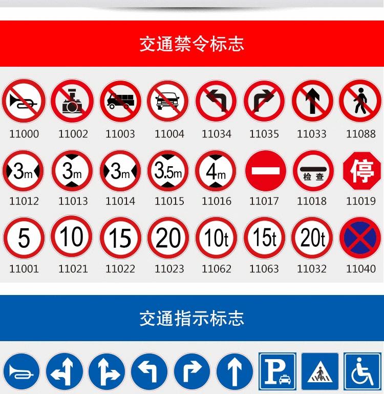 安赛瑞 交通安全标识(注意行人)边长65cm 交通安全标志牌 交通标牌 国标交通标志牌 11054